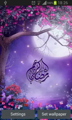 beauty ramadan LiveWallpaper android App screenshot 2